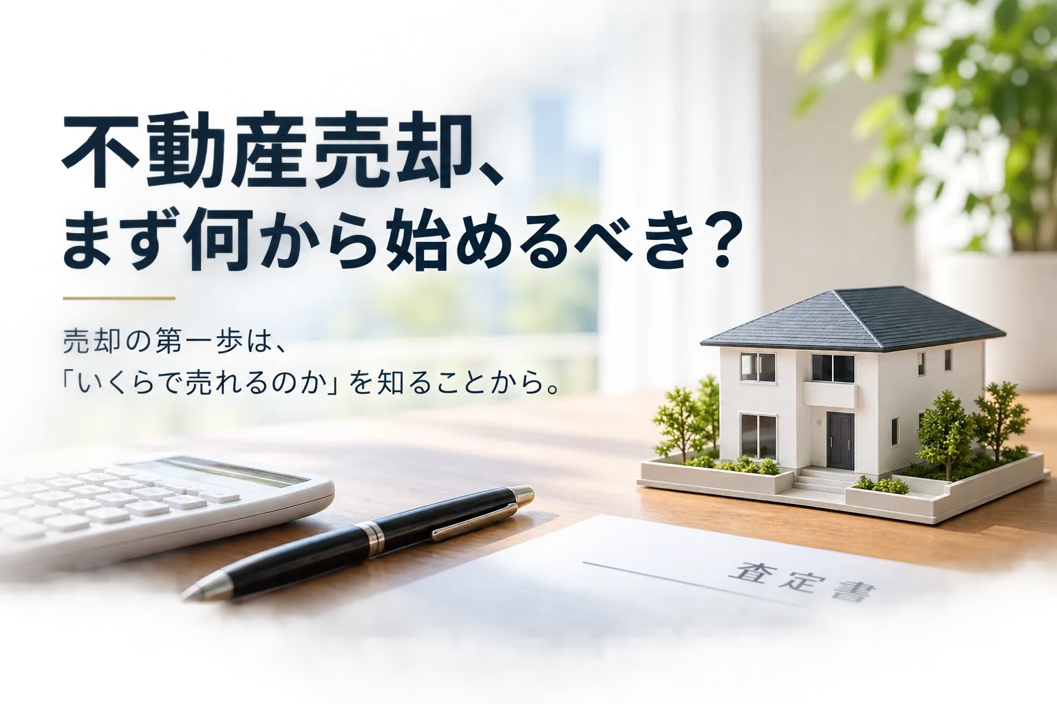 不動産売却、まず何から始めるべき？