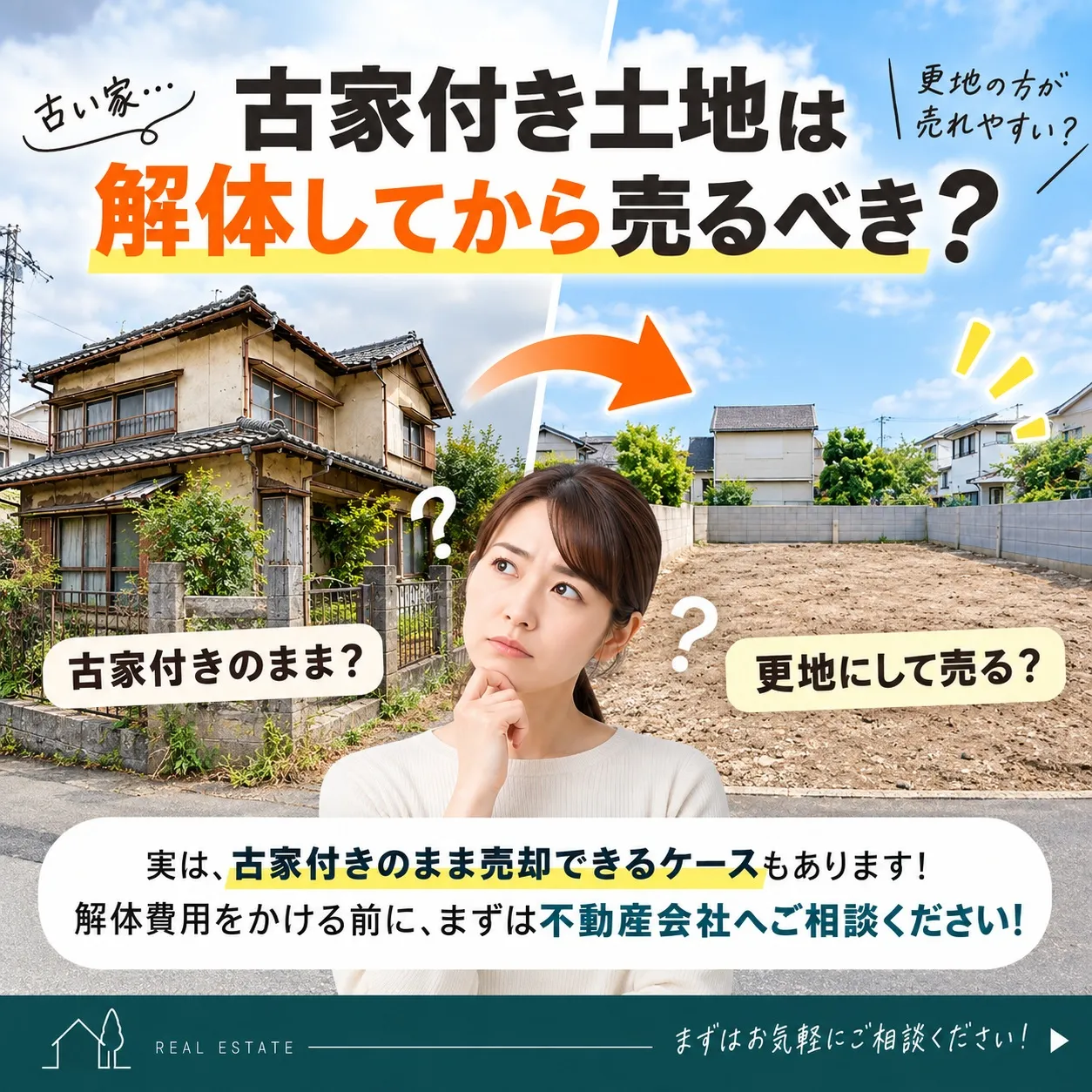 古家の処理、どうすべきか悩んでいませんか？